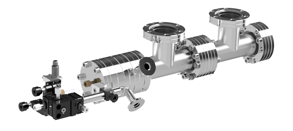 Render of UHV4 with UHVX stage