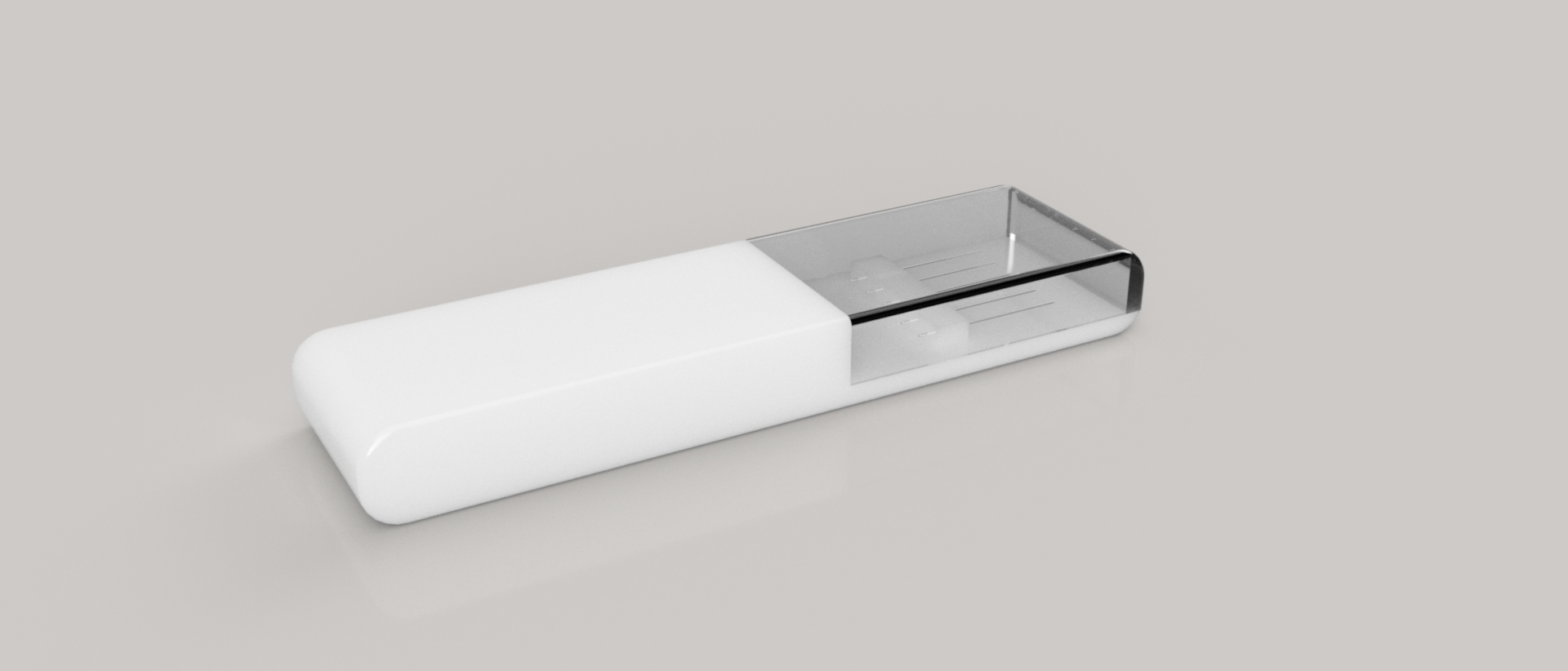 Render of a box of emitters